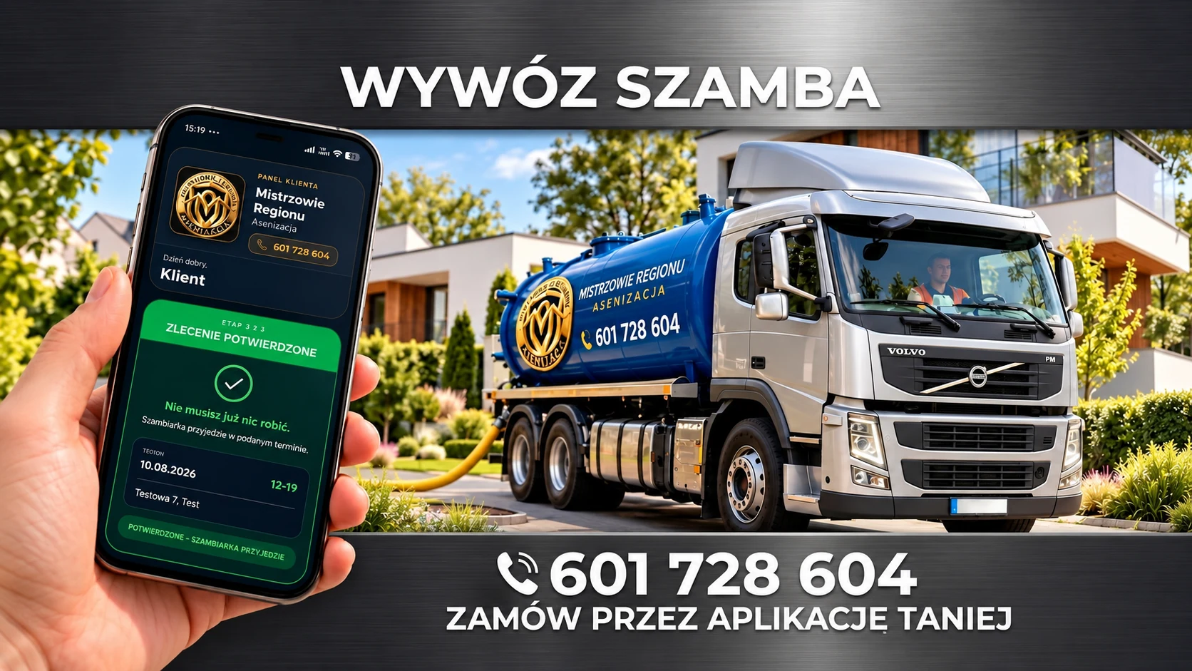 Wywóz szamba w niedzielę Białołęka i okolice – SzamboExpres, szambiarka i aplikacja klienta